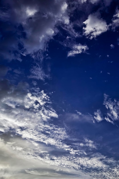 Italia, nuvole nel cielo