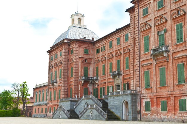 Italia - Regione Piemonte. Ingresso al Castello Reale di Racconigi