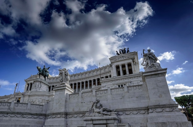 Italia, Roma, vista del Palazzo Vittoriano (Vittoriano)