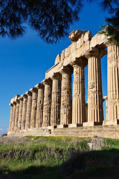 Italia, Sicilia, Selinunte, Tempio greco di Hera (409 a.C.)