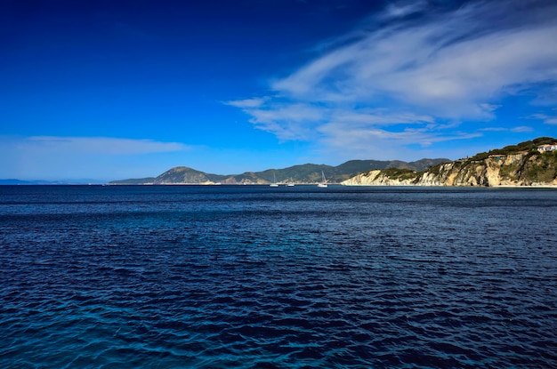 Italia Toscana Isola d'Elba vista della costa