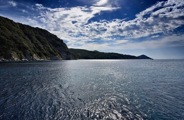 Italia Toscana Isola d'Elba vista della costa