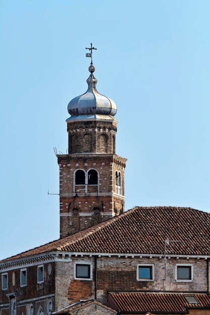 Italia Venezia Isola di Murano vecchio campanile