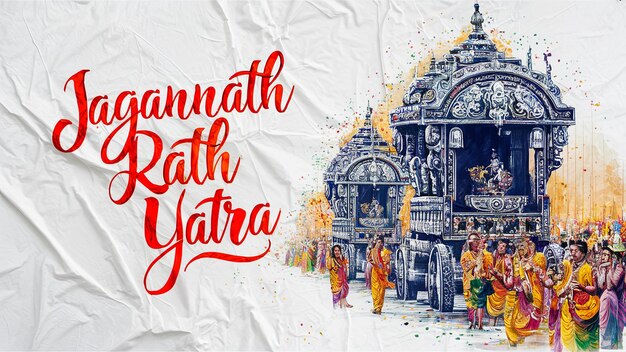 Jagannath rath yatra Generativo ao