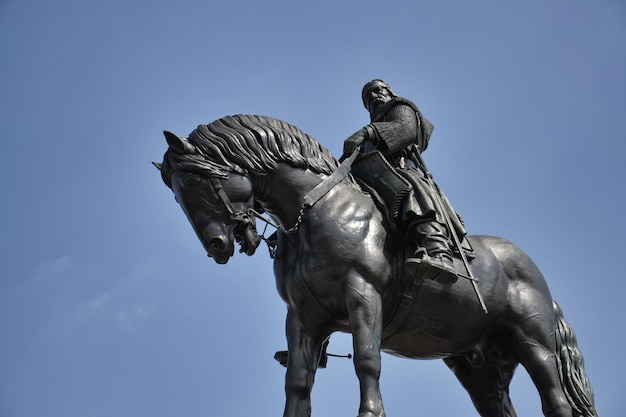 Jan Zizka statua equestre memoriale nazionale Vitkov Praga Repubblica Ceca