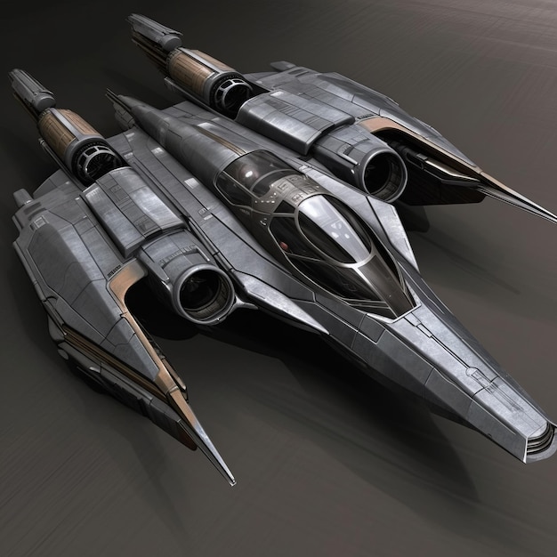 Jet Concept Art ispirato da Star Wars Evil Empire