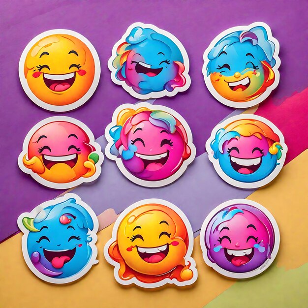 Joyful Jumbles RainbowColored Emoji Antics (Emoji di colore dell'arcobaleno)