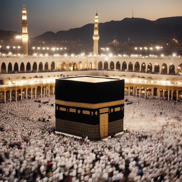 Kaaba alla Mecca, Arabia Saudita