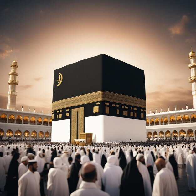 Kaaba alla Mecca, Arabia Saudita