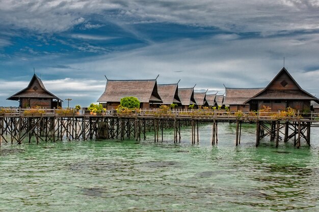 Kapalai Resort vista turchese paradiso tropicale Borneo Indonesia