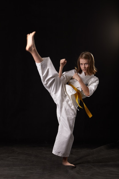 Karate in posa