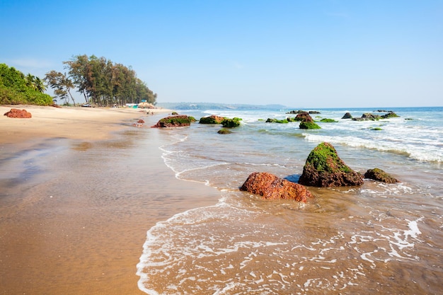 Keri o Kerim o Querim Beach nel nord di Goa, India