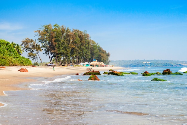 Keri o Kerim o Querim Beach nel nord di Goa, India