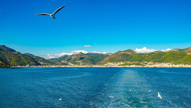 Kerkyra Corfù città sull'isola di Corfù nel mar Ionio