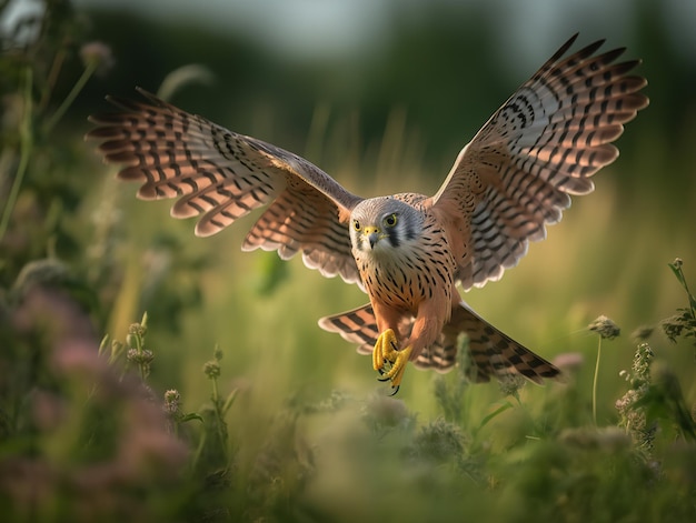 Kestrel's Hover Master of the Wind Over the Meadows