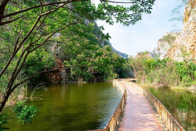 Khao Gnu Stone Park a Ratchaburi in Thailandia