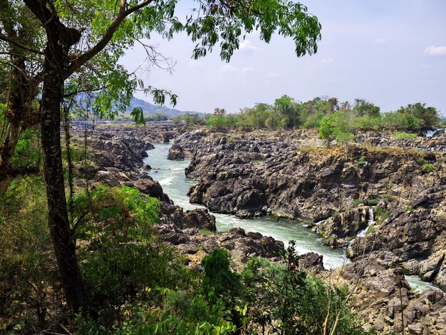 Khone Phapheng cade nel sud del Laos