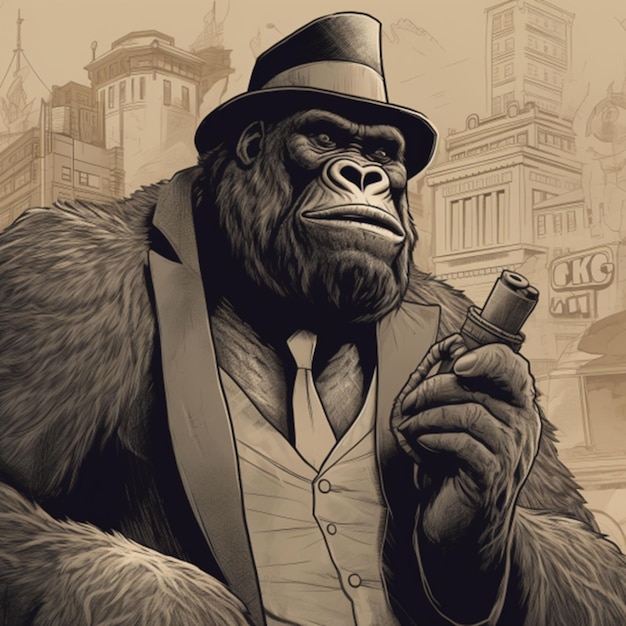 Kingkong illustrazione 1