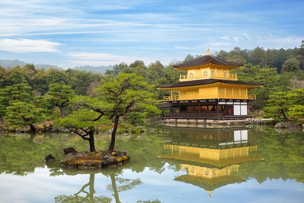 Kinkakuji Temple (The Golden Pavilion) a Kyoto, in Giappone