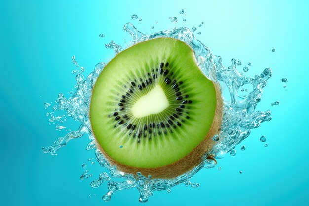 Kiwi nell'acqua