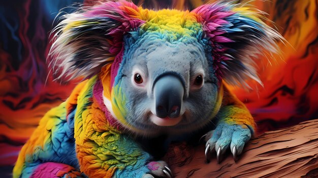 Koala arcobaleno