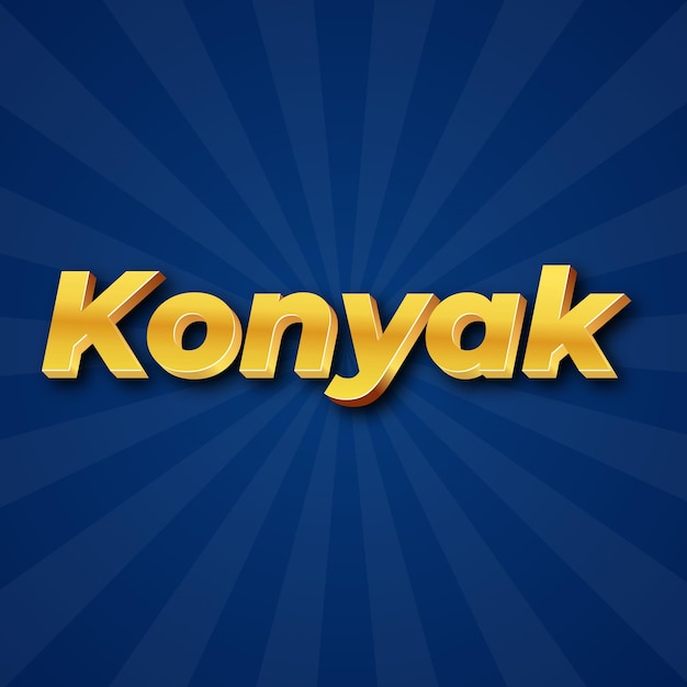 Konyak Effetto testo Oro JPG attraente foto di carte di sfondo