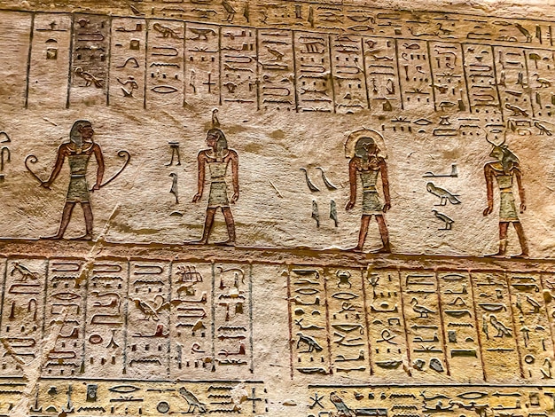 KV11 nella Valle dei Re egiziana nella necropoli tebana, la tomba di Luxor