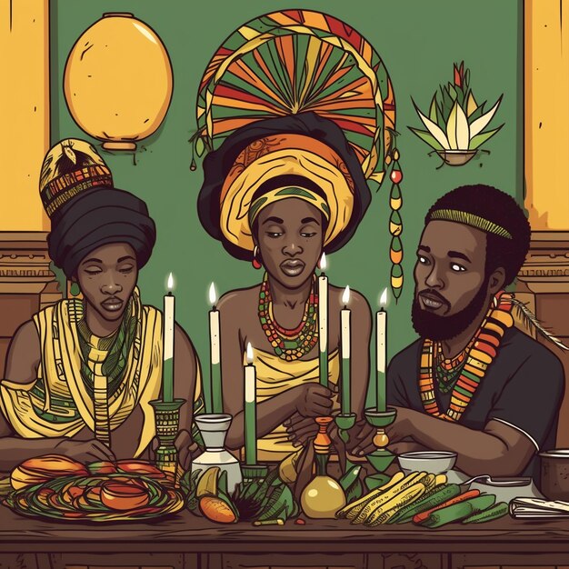 Kwanzaa dei cartoni animati