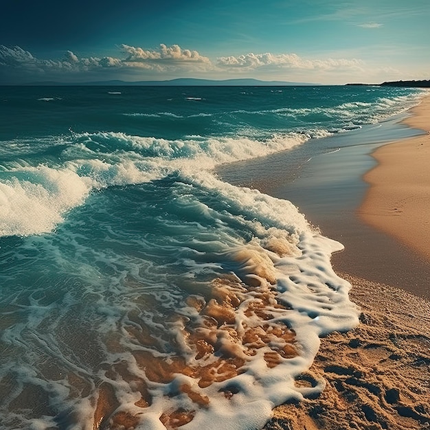 l'acqua è blu e bianca