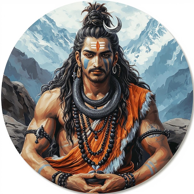 L'adesivo di Lord Shiva