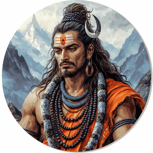 L'adesivo di Lord Shiva