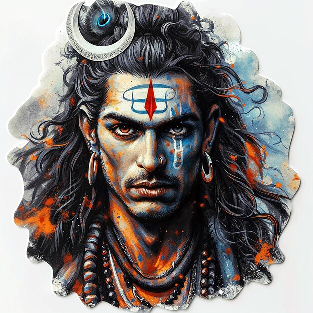 L'adesivo di Lord Shiva