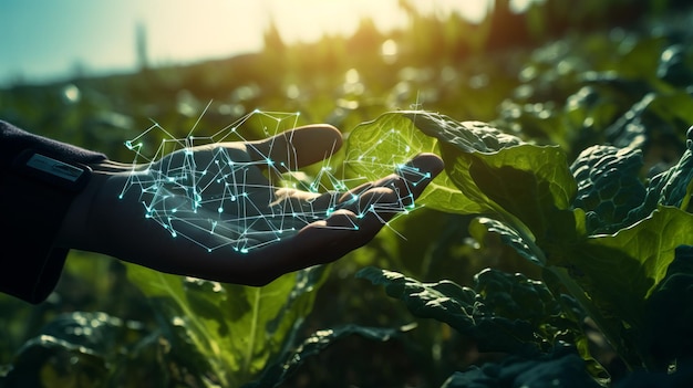 L'agricoltura sostenibile incontra l'innovazione Hightech AI generativa