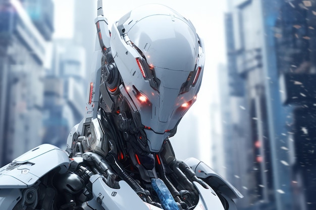 L'alba dell'IA Robot umanoide futuristico: uno sguardo alla prossima frontiera dell'intelligenza artificiale