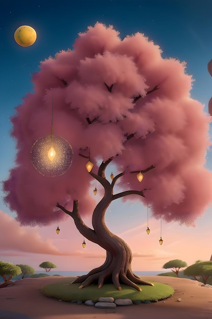 L'albero rosa dei sogni