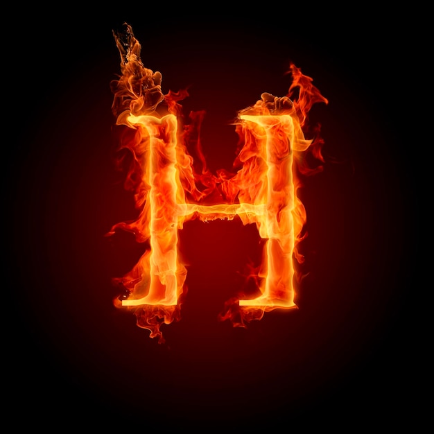 L'alfabeto del fuoco H