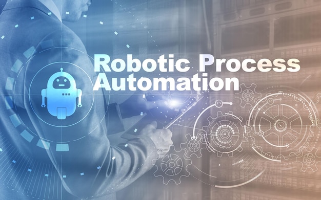 L'algoritmo RPA Robotic Process Automation Ai analizza il business