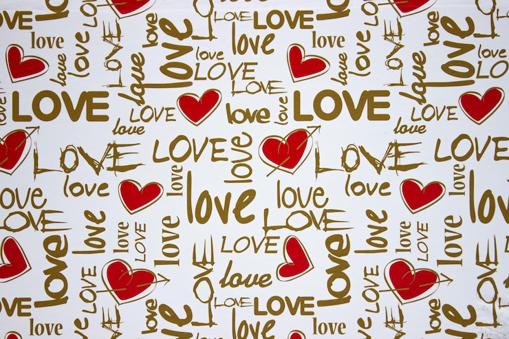 Foto l'amore è sul muro