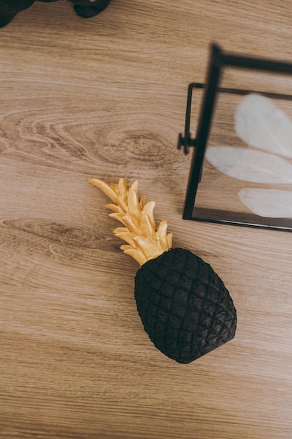 L'ananas nero decora la casa