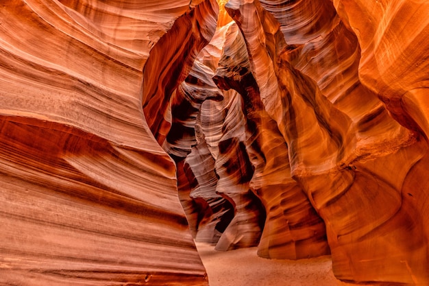 L'Antelope Canyon illumina l'Arizona usa