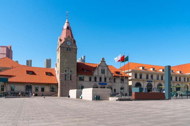 L'antica architettura della stazione ferroviaria di Qingdao