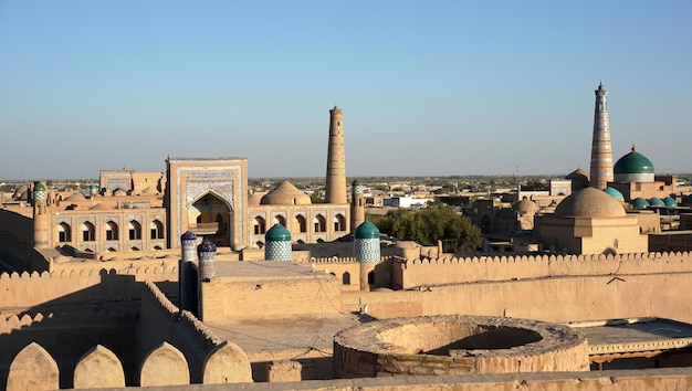 L'antica città di Khiva in Uzbekistan