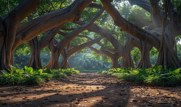 L'antica foresta di Banyan