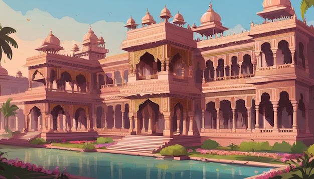 L'antico palazzo indiano