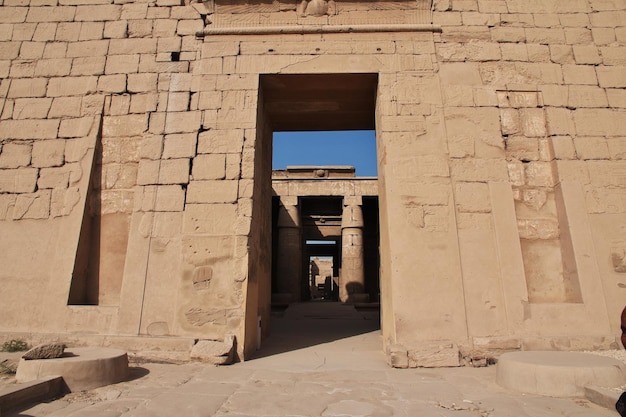 L'antico tempio di Karnak a Luxor in Egitto