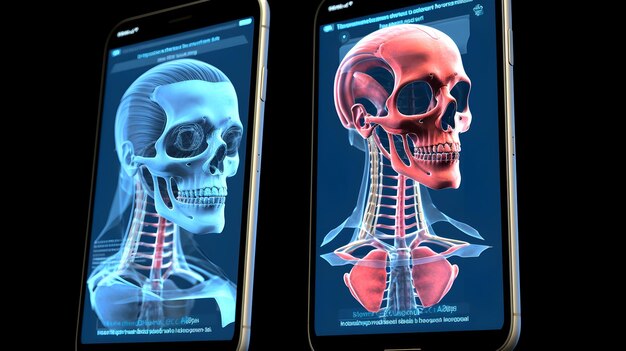 L'app di anatomia in realtà aumentata consente agli studenti di esplorare il corpo umano