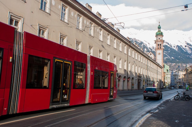 L'architettura della città austriaca di Innsbruck.