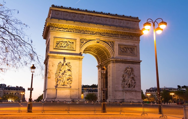 L'Arco di Trionfo Parigi Francia