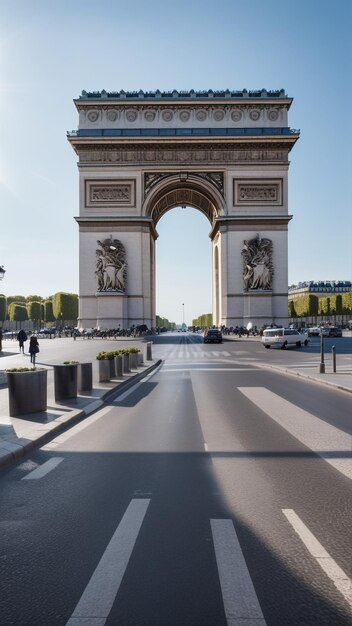 L'Arco di Trionfo.