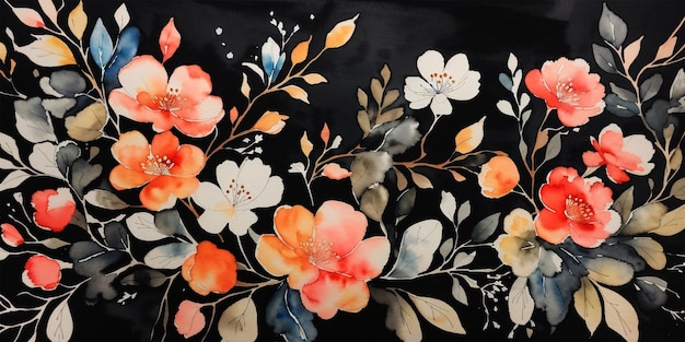 L'arte astratta cinese acquerello arte sfondo texture colorata design semplice inchiostro lavaggio pittura